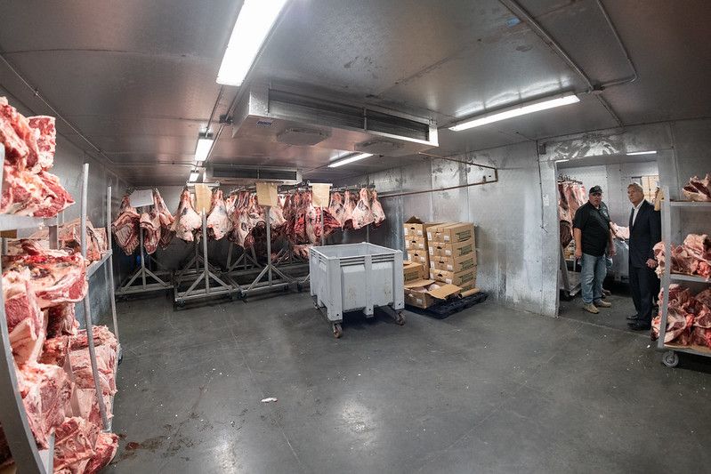 Meat locker
