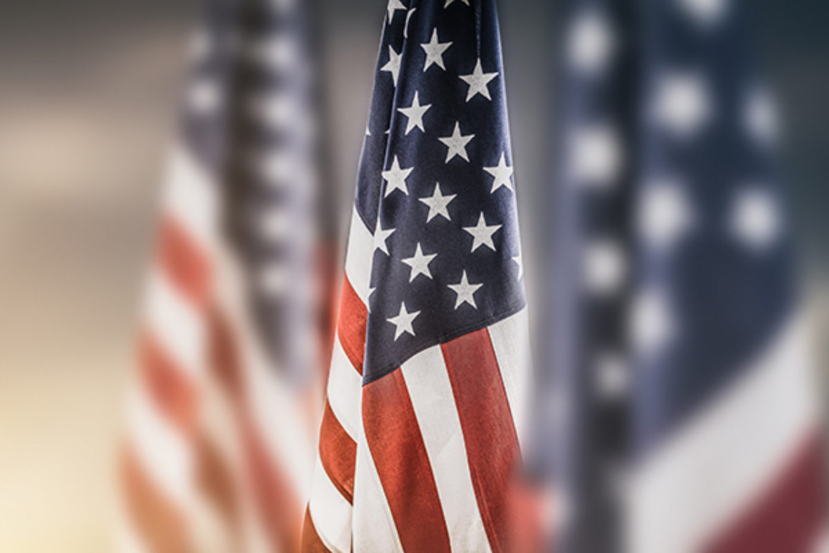 Patriotic American Flag