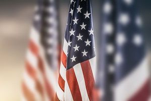 Patriotic American Flag