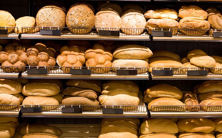 Baked bread