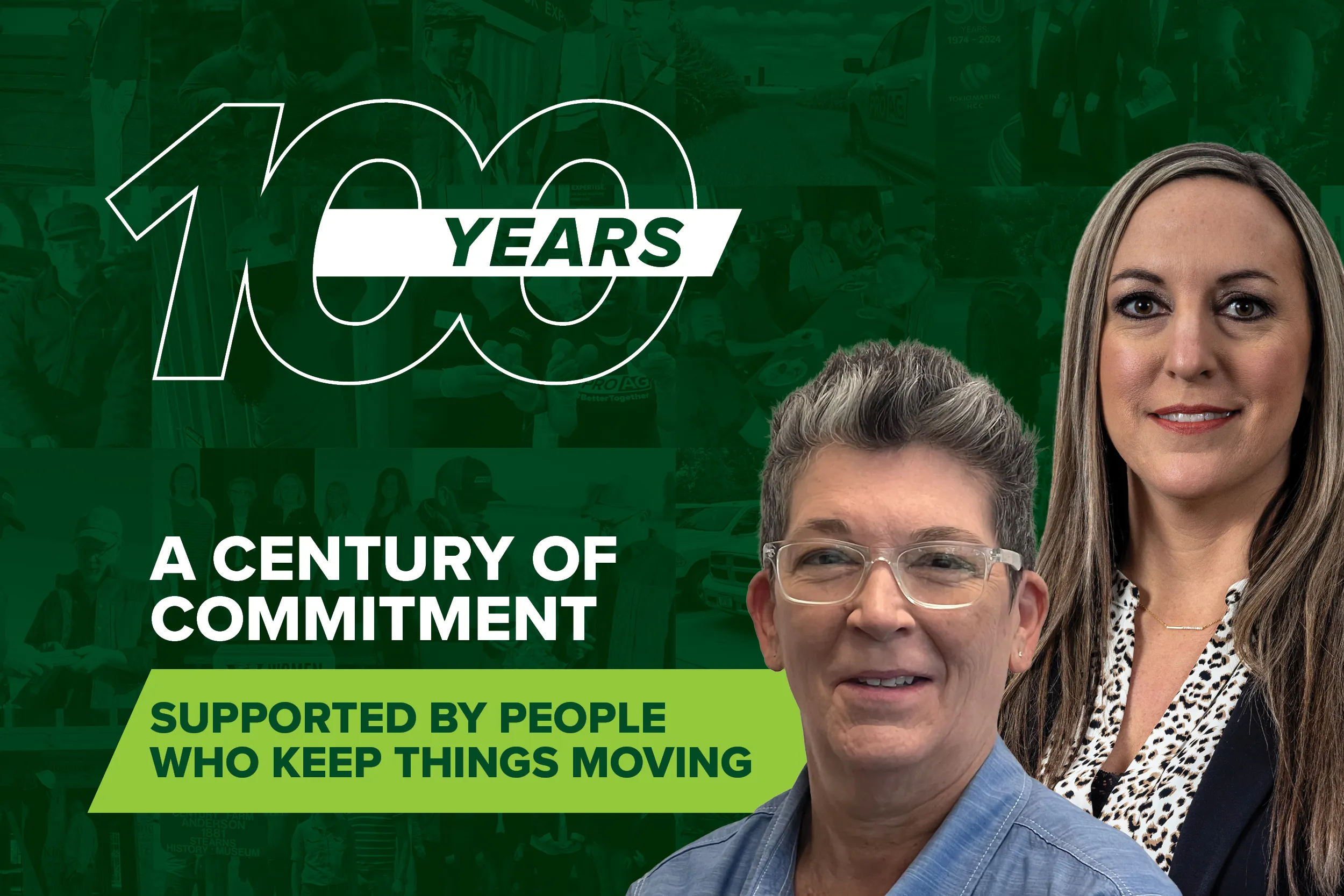 A Century of Commitment, Supported by People Who Keep Things Moving
